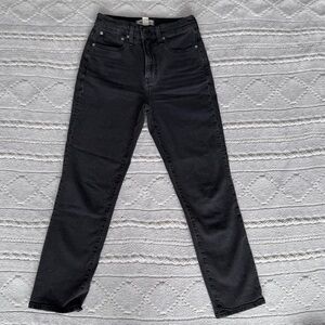 The Perfect Vintage Jean, Black Wash, Size 25